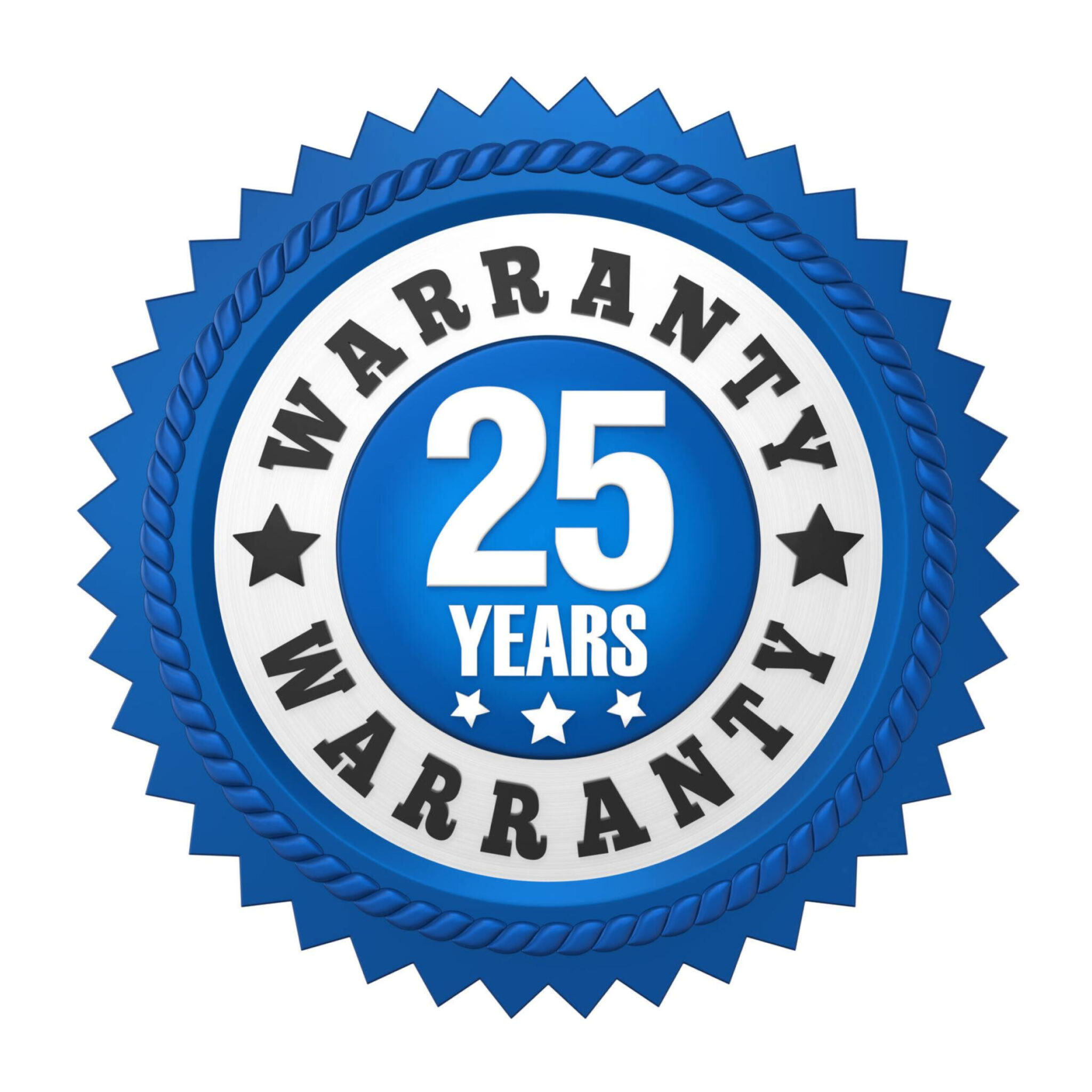 25 Year Warranty